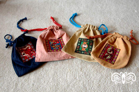 embroidery bag