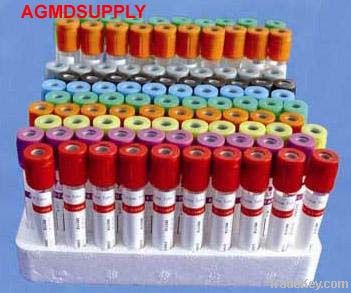 Vacuum blood collection tubes