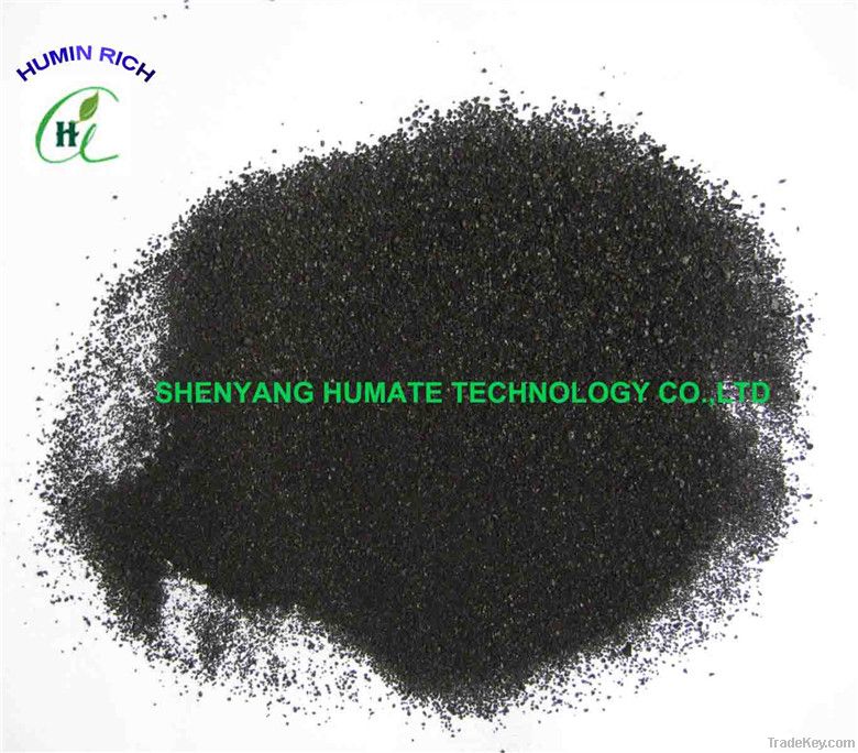 Potassium Humate Shiny Powder 100% water soluble