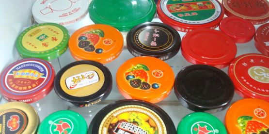 all kinds of tinplate turn-on bottle caps