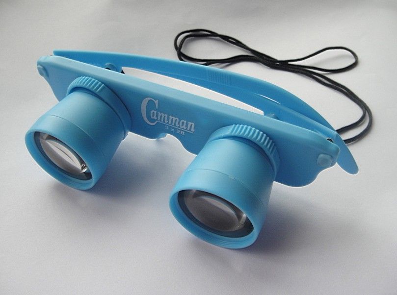 Eyeglass style Binoculars