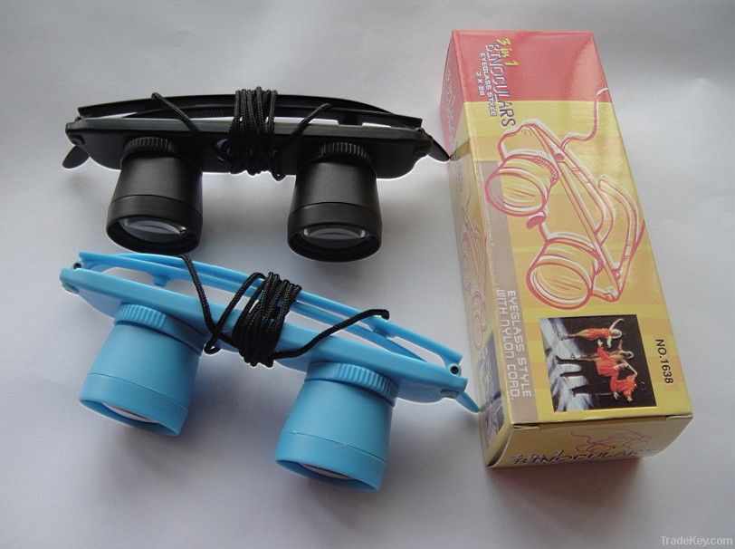 Eyeglass style Binoculars