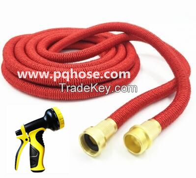 Leak Resistant Expanding Garden Hose with Brass Ends