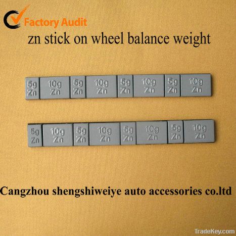 zn/znic stick on wheel weight