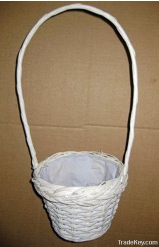 willow flower basket