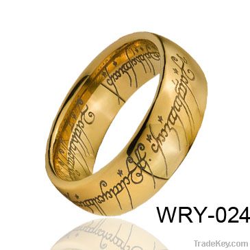 18K Gold Plated Magice Tungsten Rings Pendants for Men