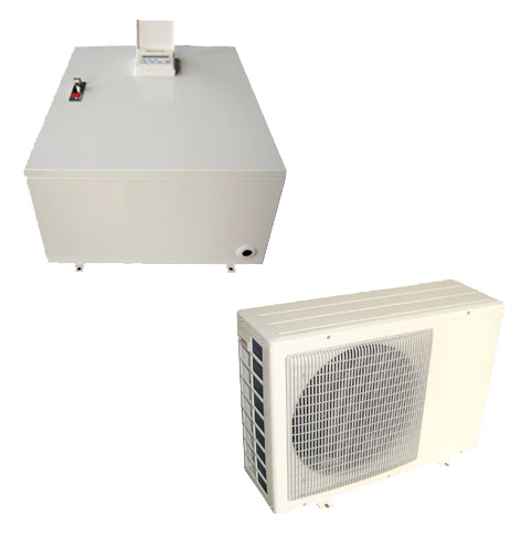 Inverter air to water heat pump