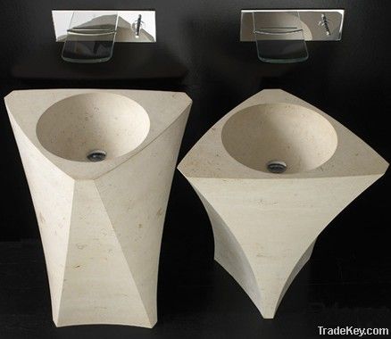 marble home decoration washing washbasin stone carving