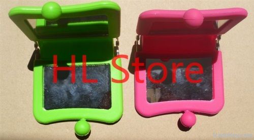 Free shipping + Mix order, 100% Silicone Mirror, Makeup Mirror