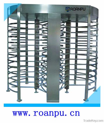 Access control barrier gate full height turnstile gate