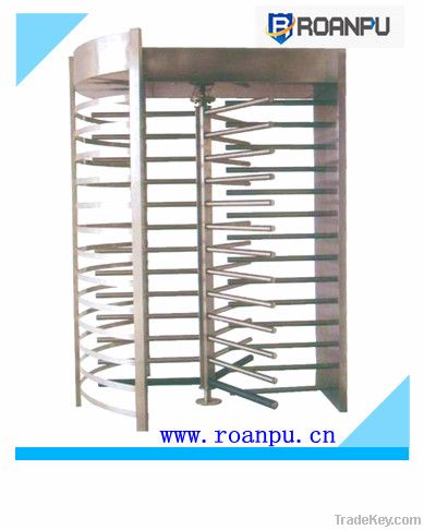 high security full height turnstile gate