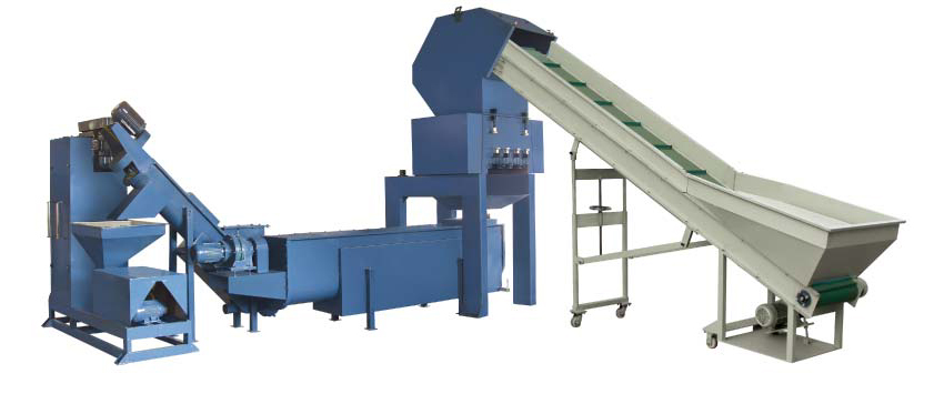 waste plastic recycling machine