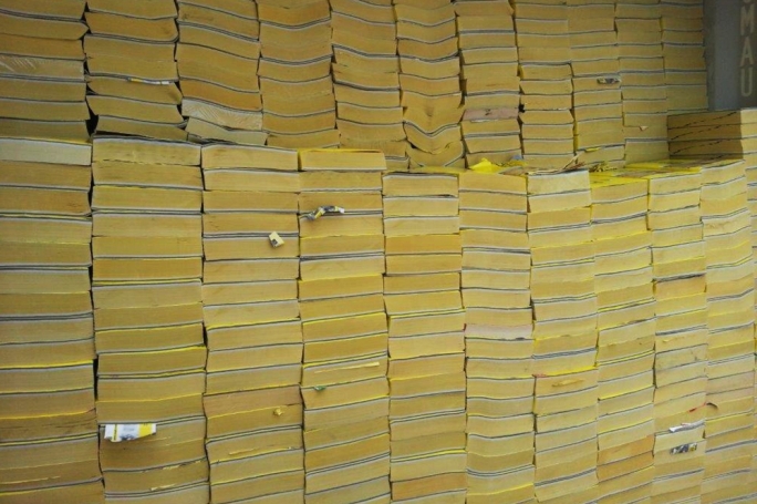 SCRAP, PAPER ONP, OINP, YELLOW PAGES DIRECTORIES WASTE PAPER