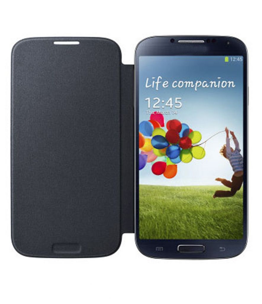 Super-Thin High Quality PU Flip Cover For Samsung Galaxy S4