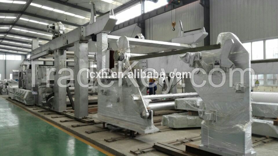 Shandong Xinhe Most Popular 3600/1000 Crescent Former Tissue Paper-making machinery