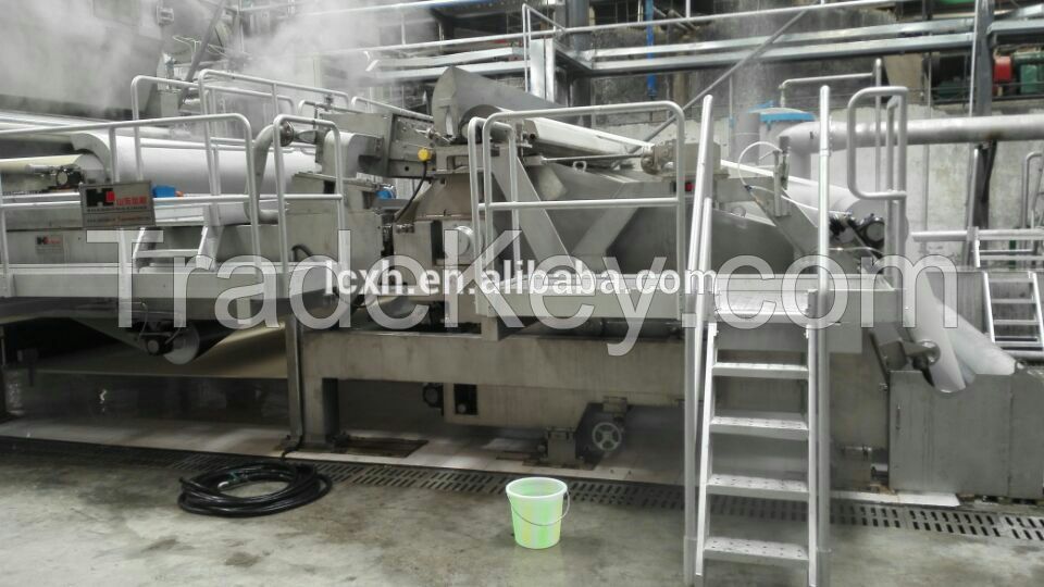 Shandong Xinhe Most Popular 3600/1000 Crescent Former Tissue Paper-making machinery