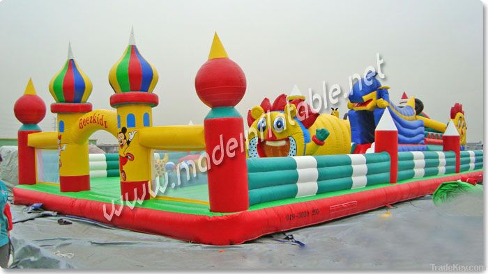 Inflatable castle