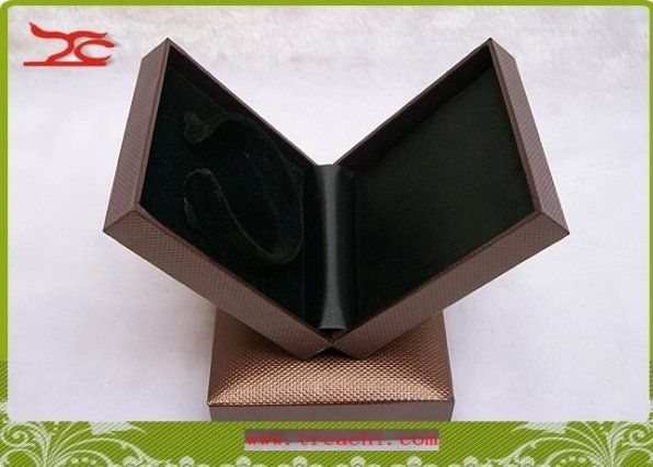 12 pieces Jewelry Boxes, bangle bracelet anklet box brown leatherette