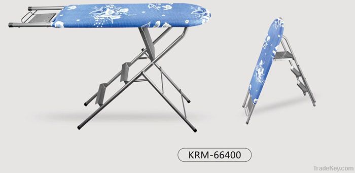 multy function ironing board with a ladder