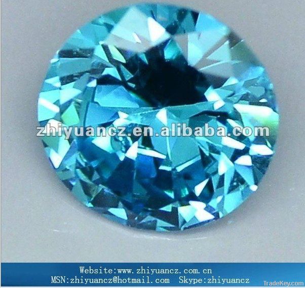 Favorite 9.0 mm aquamarine gemstone