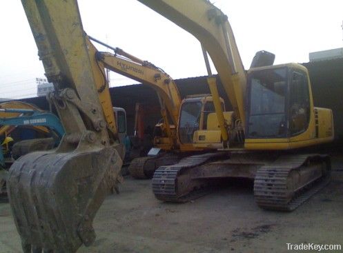 Used Komatsu PC220-6 excavator