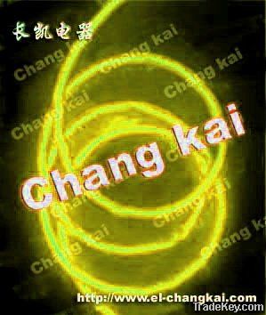 High brightness 5.0mm Round shape EL wire with double cores