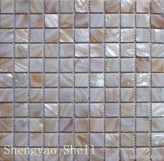 Mother of pearl shell mosaic tile