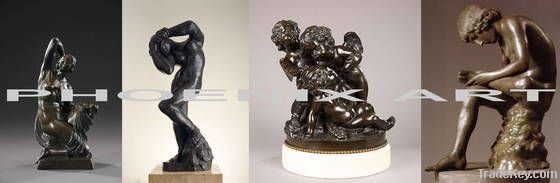 Cast Bronze Antique Sculpture in China