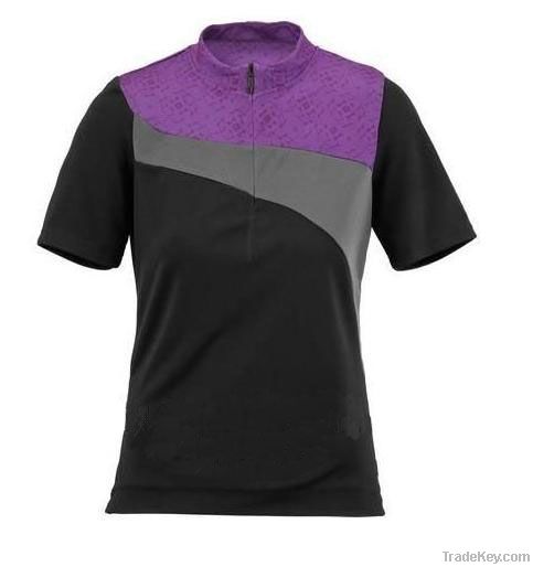 Lady&#039;s Fashionable Cycling Jersey with Great Fit, Available in S to XL