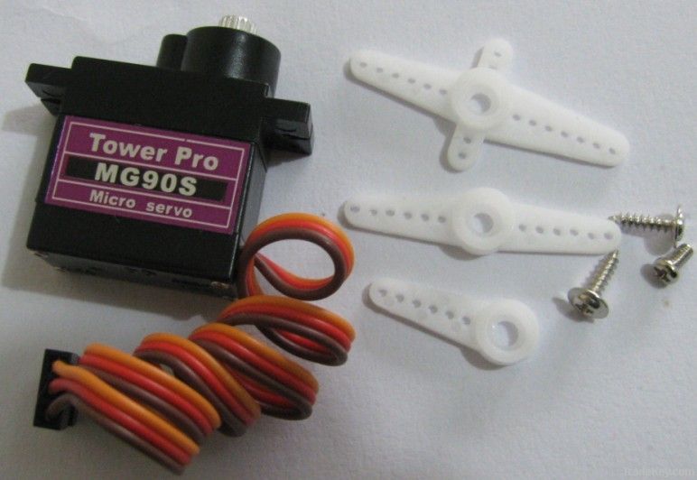 MG90S 13.5g Metal Gear High Speed Micro Servo