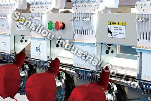 Multihead Cap Embroidery Machine 