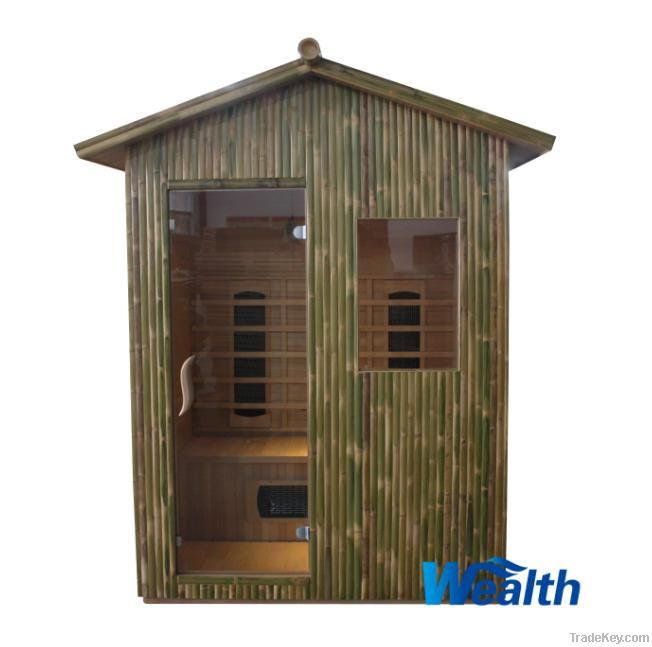 outdoor FIR sauna