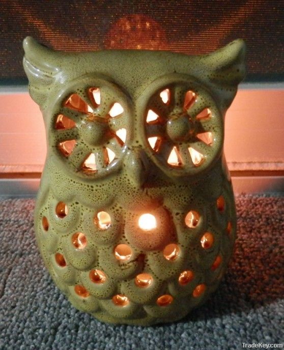 Hello-owl （candle holder）