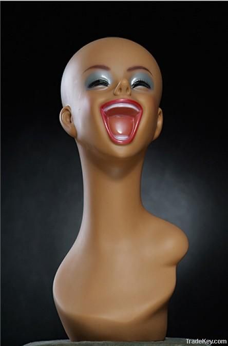 realistic mannequin head