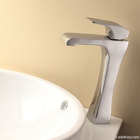 Chrome Finish Basin Faucet