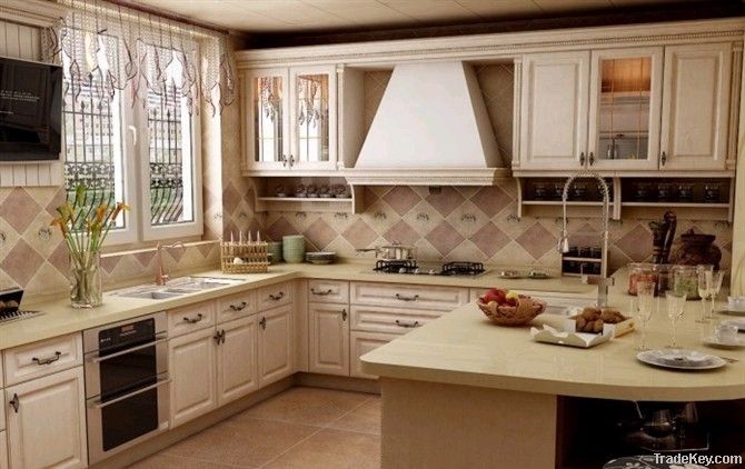 Solid Wood Kitchen Cabinet