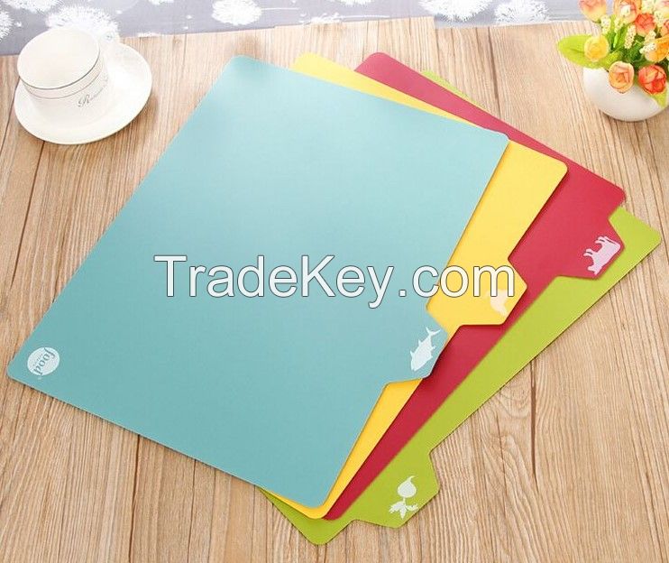 plastic cutting board,2015 new kicthen pp chopping board