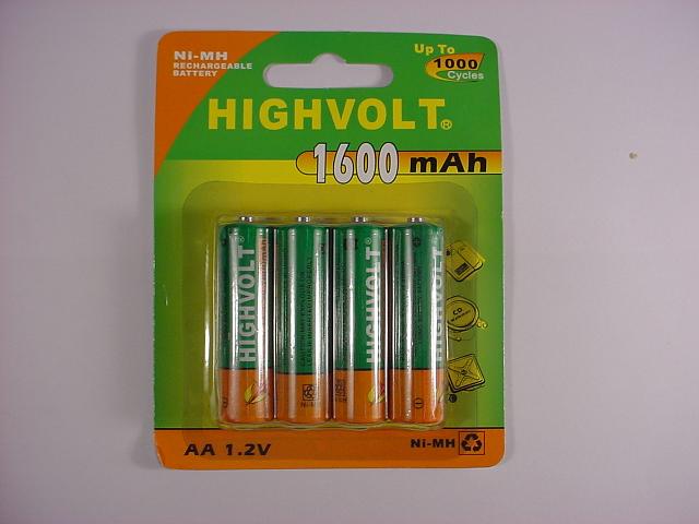 Ni-MH AA Size Batteries - LXR-024