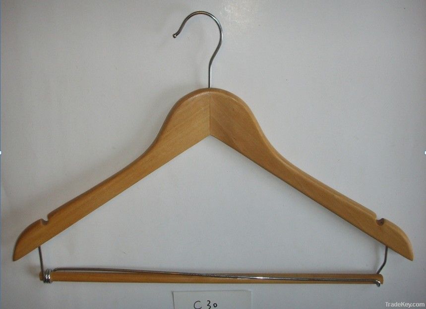 wooden hangers