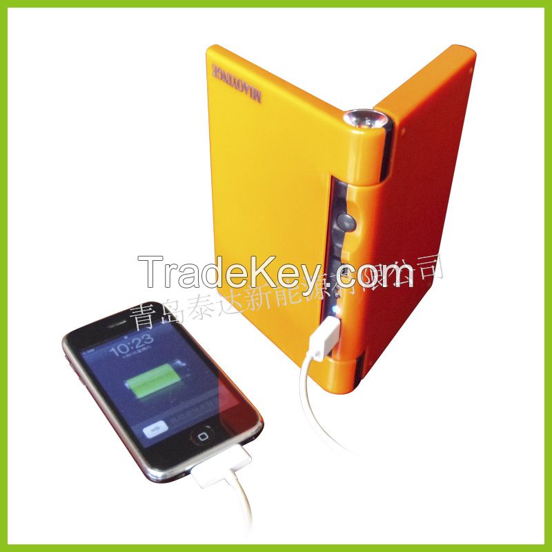 foldable solar mobile charger, USB solar charger for cell-phone,