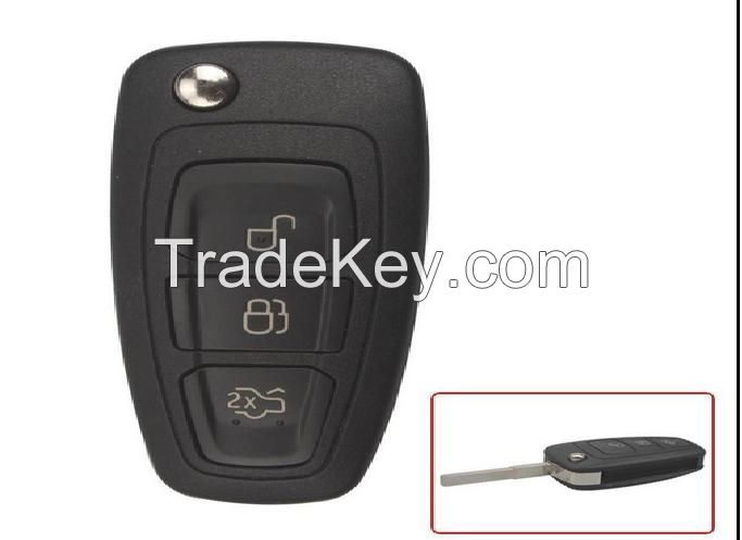 Original Ford 3 button remote key with 433MHZ 4D63 80Bit chip