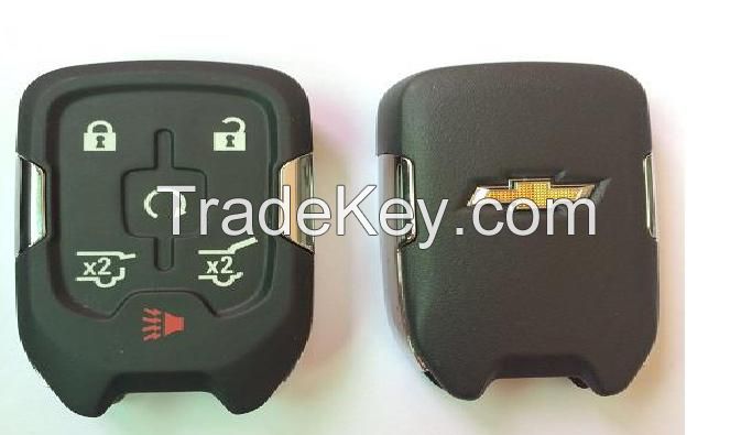 Original Chevrolet Keyless 5+1 button remote key with 433MHZ