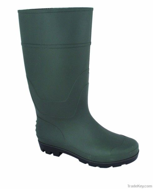 finshing garden  Green pvc rain boots