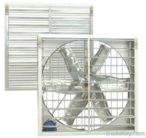 Centrifugal shutter exhaust fan