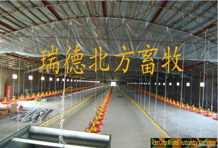poultry pan automatic auger feeding system