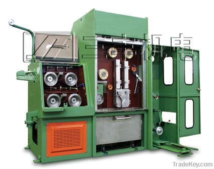 FINE WIRE DRAWING MACHINE WITH CONTINUOUS ANNEALER