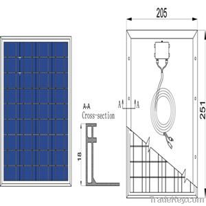 5Wp poly soalr panel