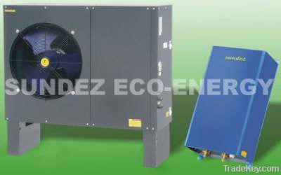 Air source EVI heat pump