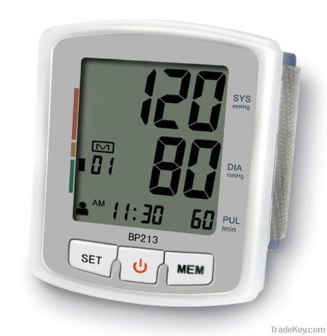 wrist blood pressure monitor