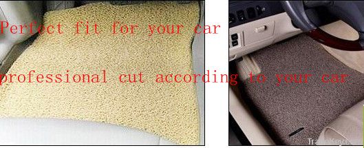 PVC  loop car mats /PVC car coil mats